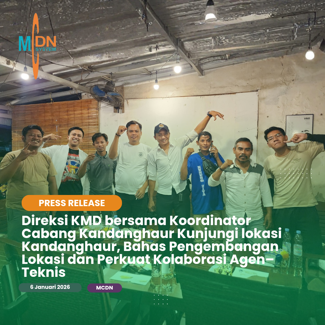 Direksi KMD bersama Koordinator Cabang MCDN Kunjungi Kandanghaur, Bahas Pengembangan Lokasi dan Perkuat Kolaborasi Agen–Teknis
