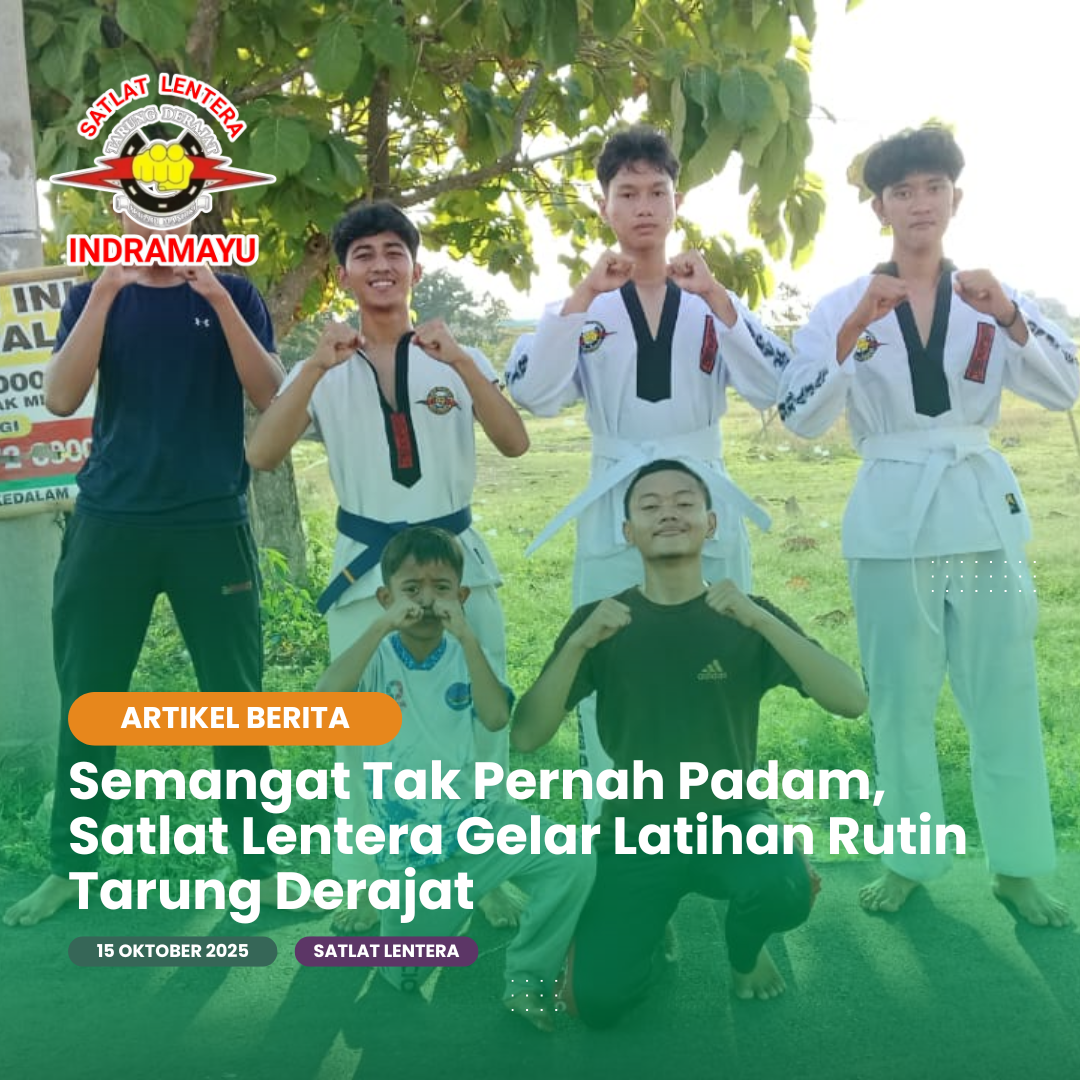 Semangat Tak Pernah Padam, Satlat Lentera Gelar Latihan Rutin Tarung Derajat