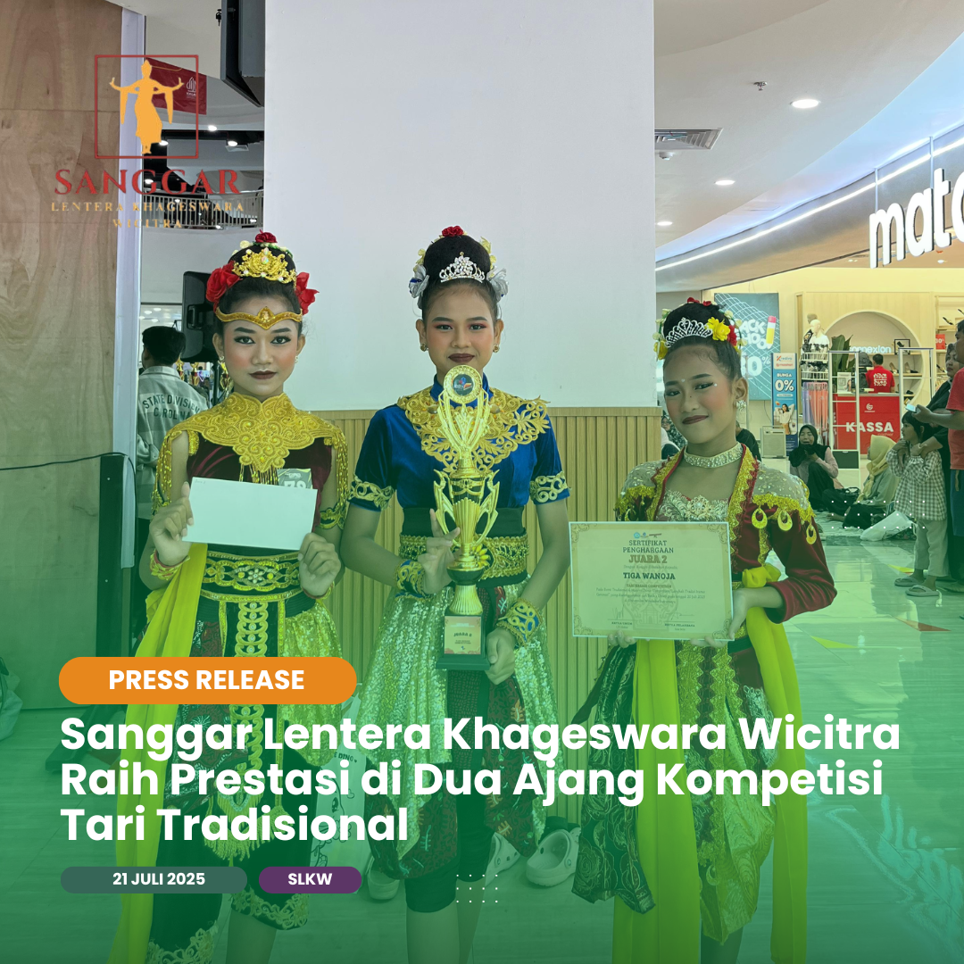 Sanggar Lentera Khageswara Wicitra Raih Prestasi di Dua Ajang Kompetisi Tari Tradisional