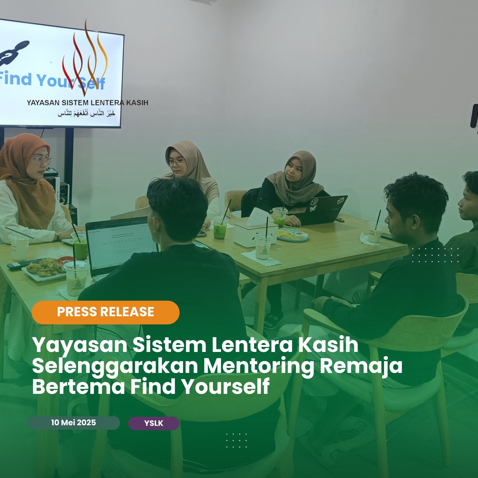 Yayasan Sistem Lentera Kasih Selenggarakan Mentoring Remaja Bertema Find Yourself