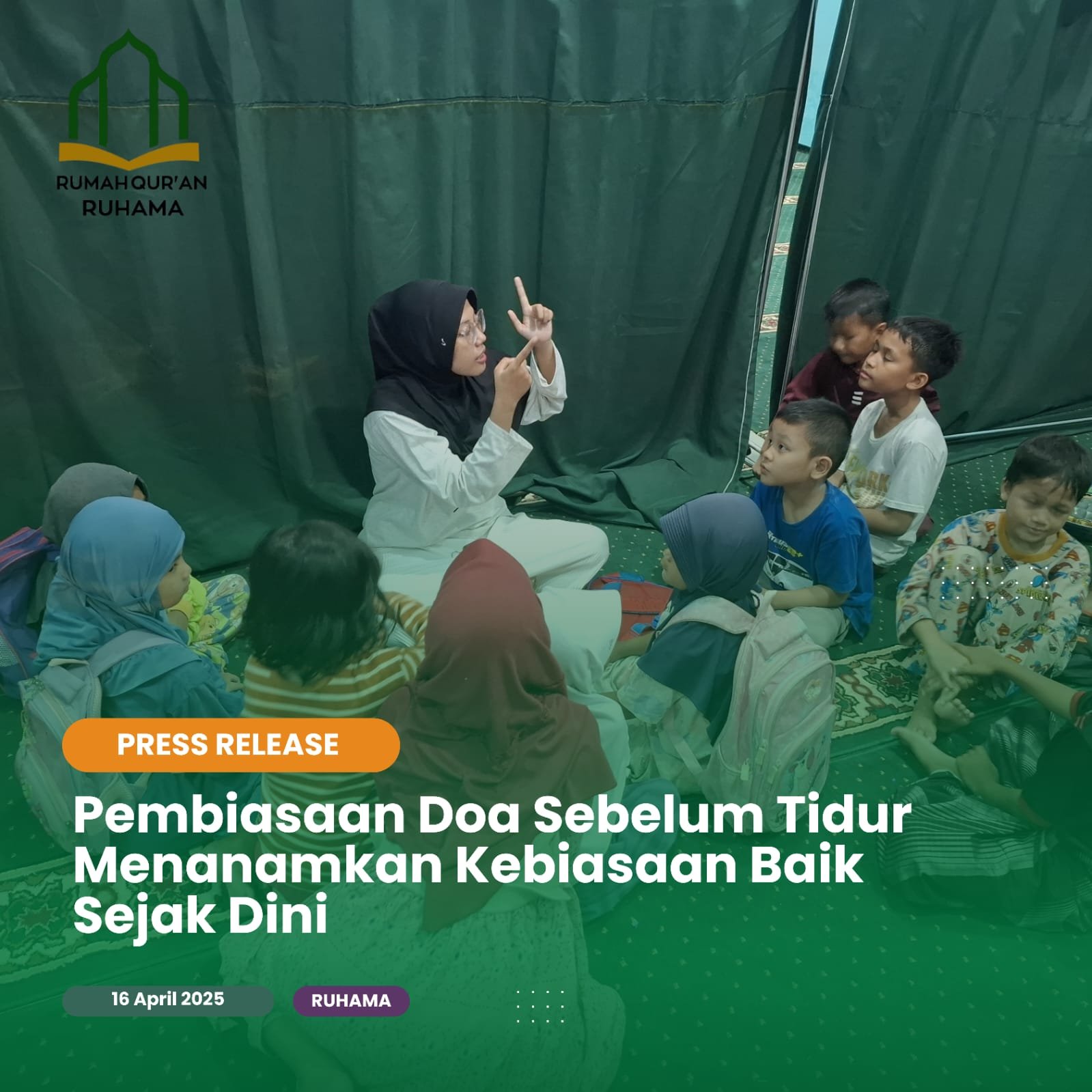Pembiasaan Doa Sebelum Tidur Menanamkan Kebiasaan Baik Sejak Dini