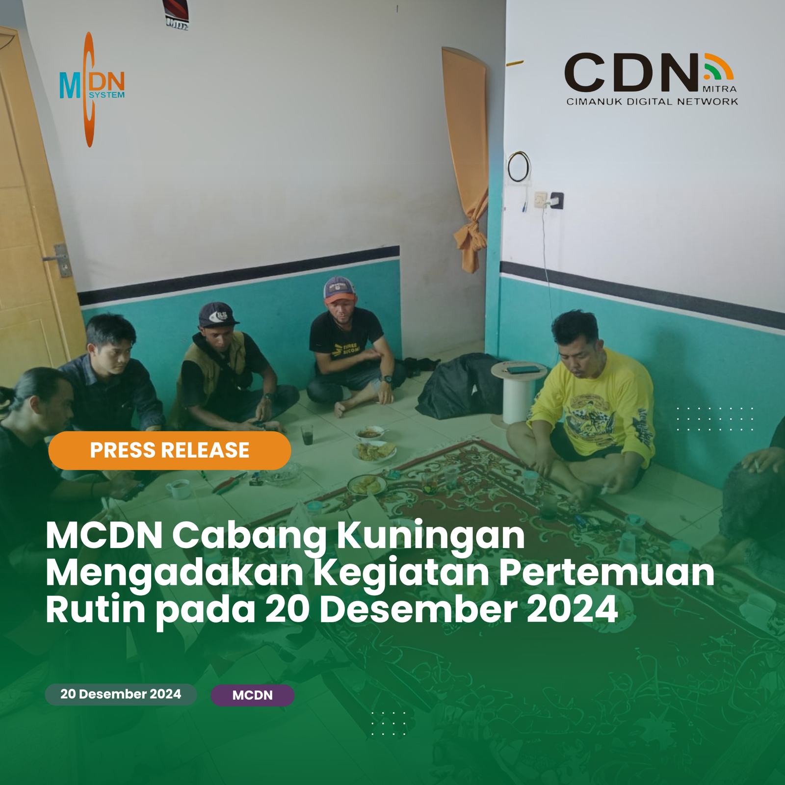 MCDN Kuningan Adakan Kegiatan Rutin untuk Tingkatkan Sinergi dan Solusi  