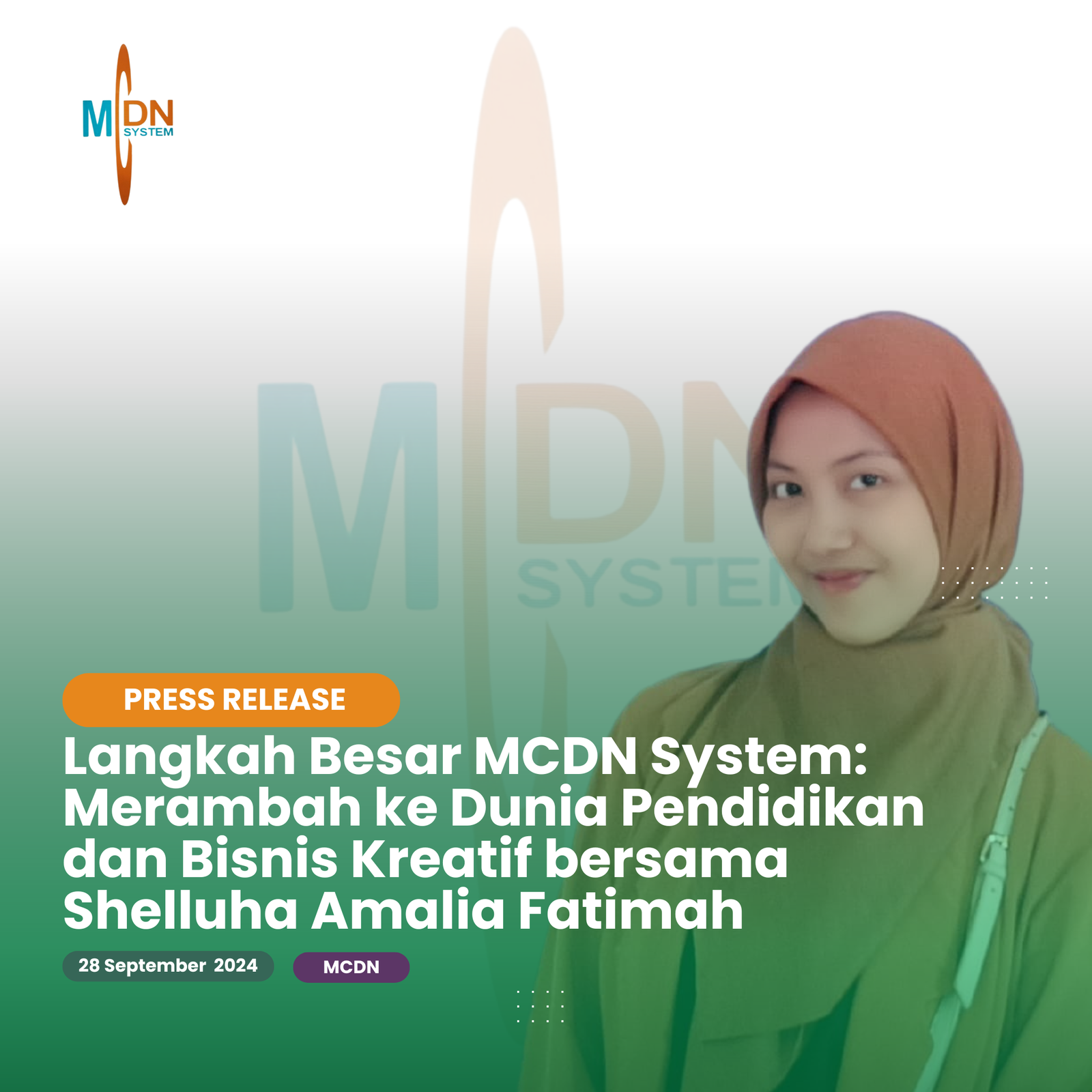 Langkah Besar MCDN System: Merambah ke Dunia Pendidikan dan Bisnis Kreatif