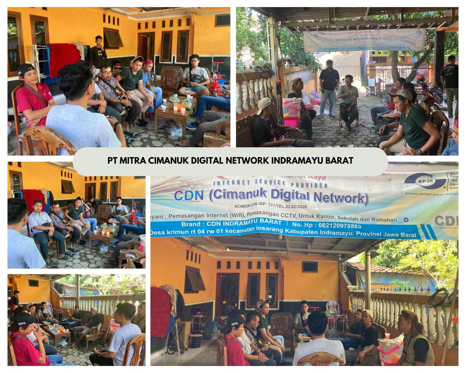 Kunjungan Jajaran Direksi dan Manajemen PT Mitra Cimanuk Digital Network ke Cabang-cabang di Jawa Barat