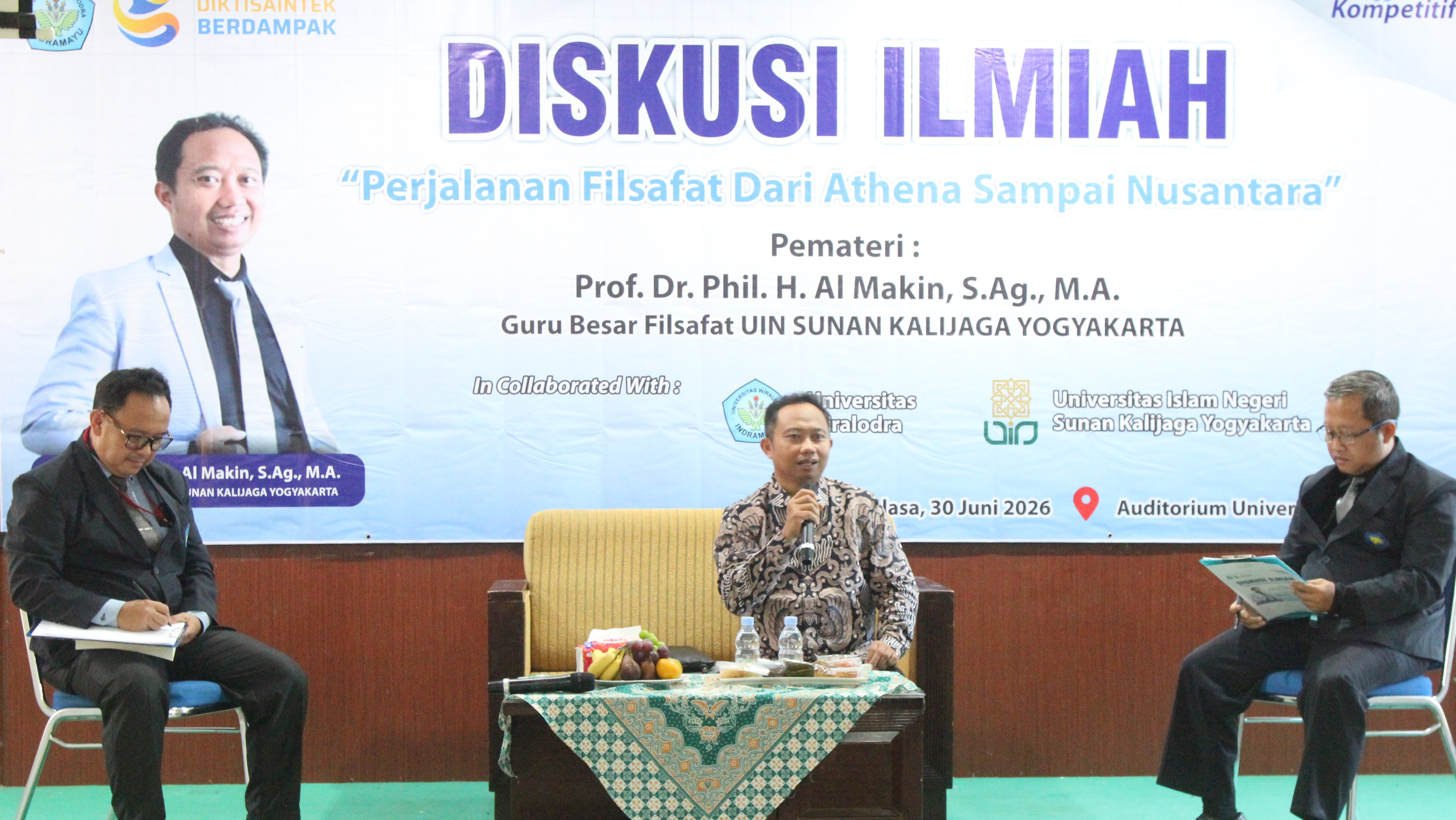MCDN System Penuhi Undangan Diskusi Ilmiah "Perjalanan Filsafat dari Athena Sampai Nusantara" di Universitas Wiralodra