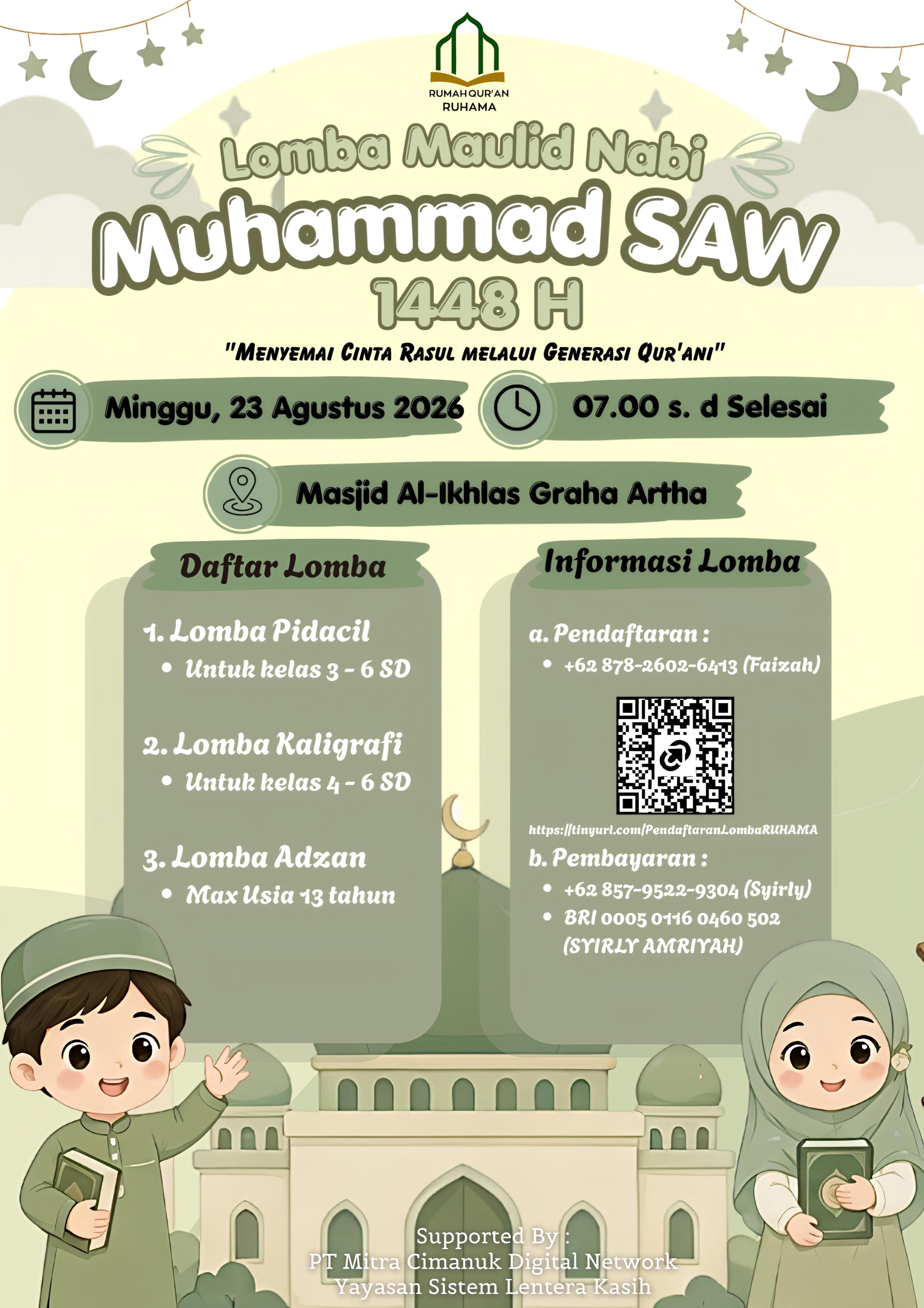 Lomba Maulid Nabi Muhammad SAW 1448 H